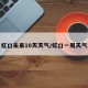 虹口未来10天天气/虹口一周天气